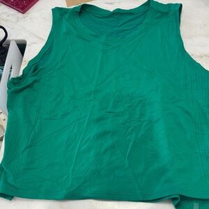 lululemon athletica Emerald Green Performance Tank
